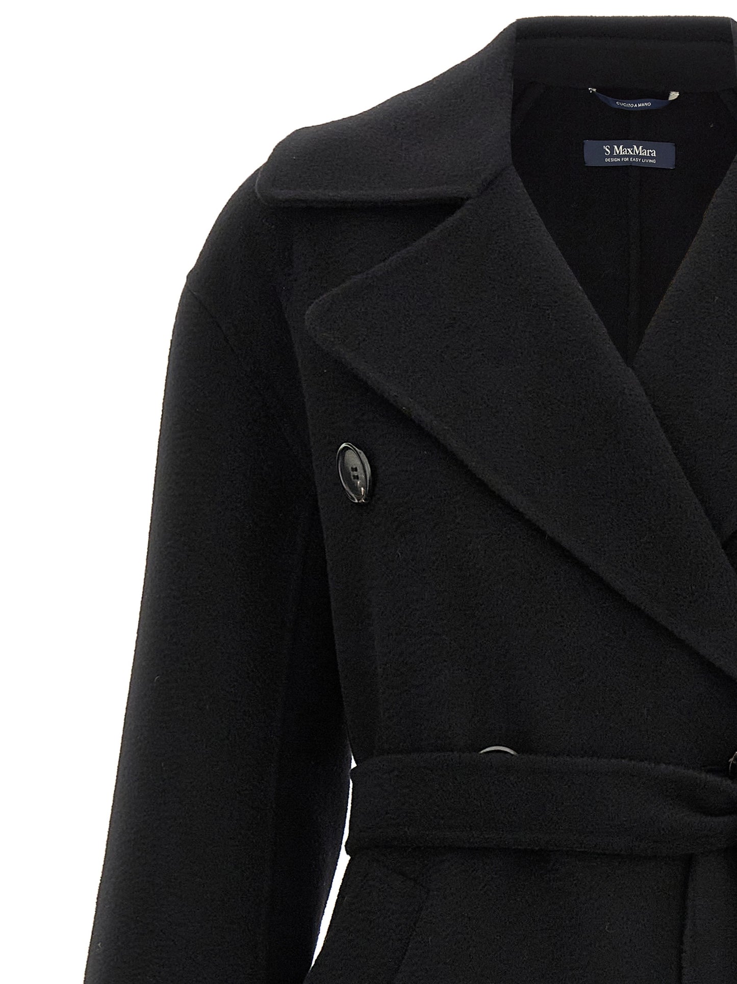 Max Mara 'S Dalila Coat — Women's Wool Wrap Coat