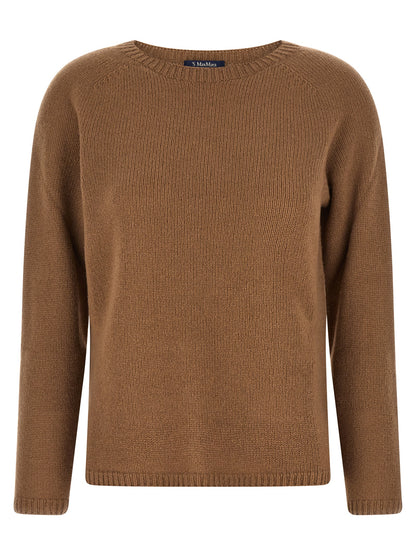 Max Mara 'S Georg Sweater — Brown Knitwear