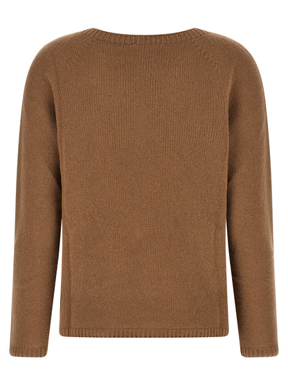 Max Mara 'S Georg Sweater — Brown Knitwear
