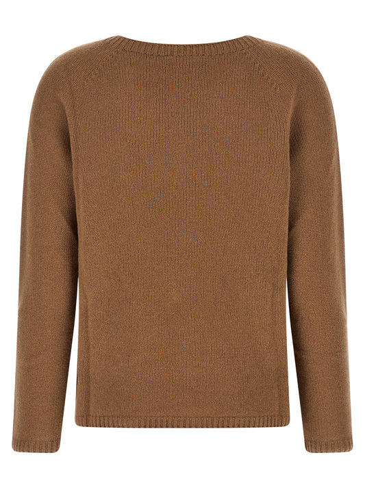 Max Mara 'S Georg Sweater — Brown Knitwear