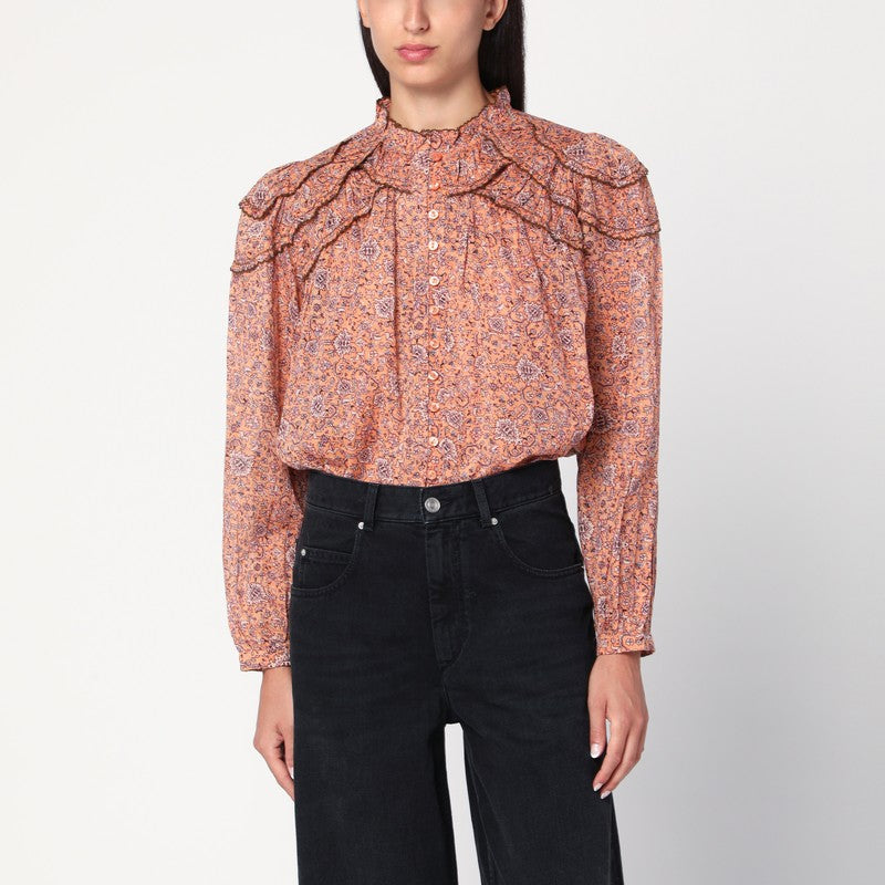 ISABEL MARANT Étoile Christa blouse — cotton tapestry print
