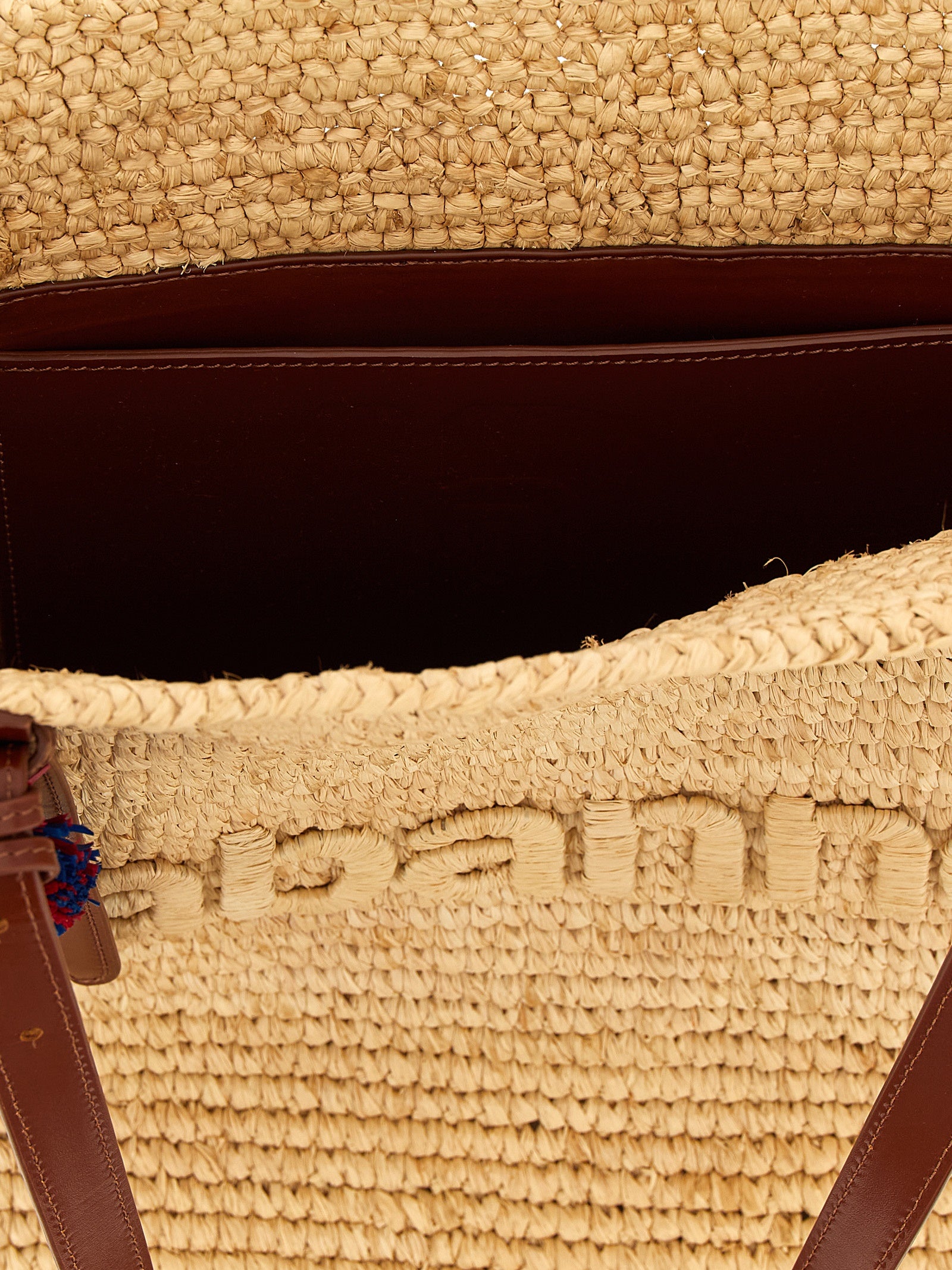 Paco Rabanne Natural Raffia Tote Bag Shopping Bag