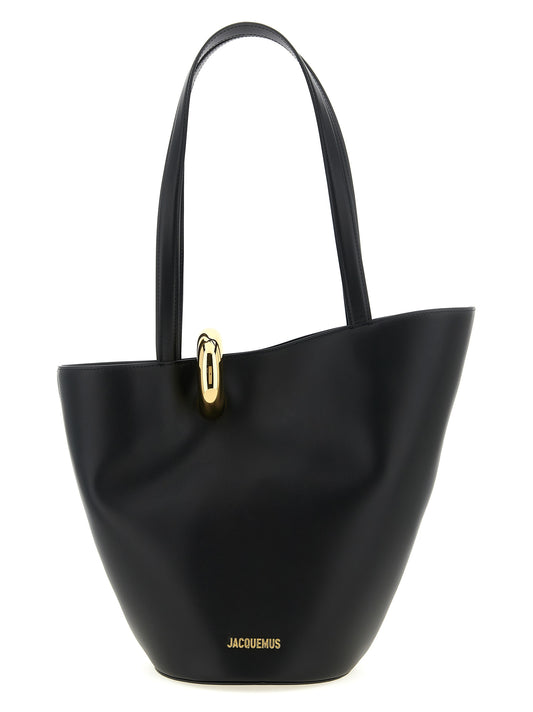 Jacquemus Le Bambola Moyen Shoulder Bag — Black