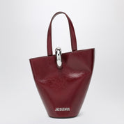 JACQUEMUS Burgundy The Small Bambola bag