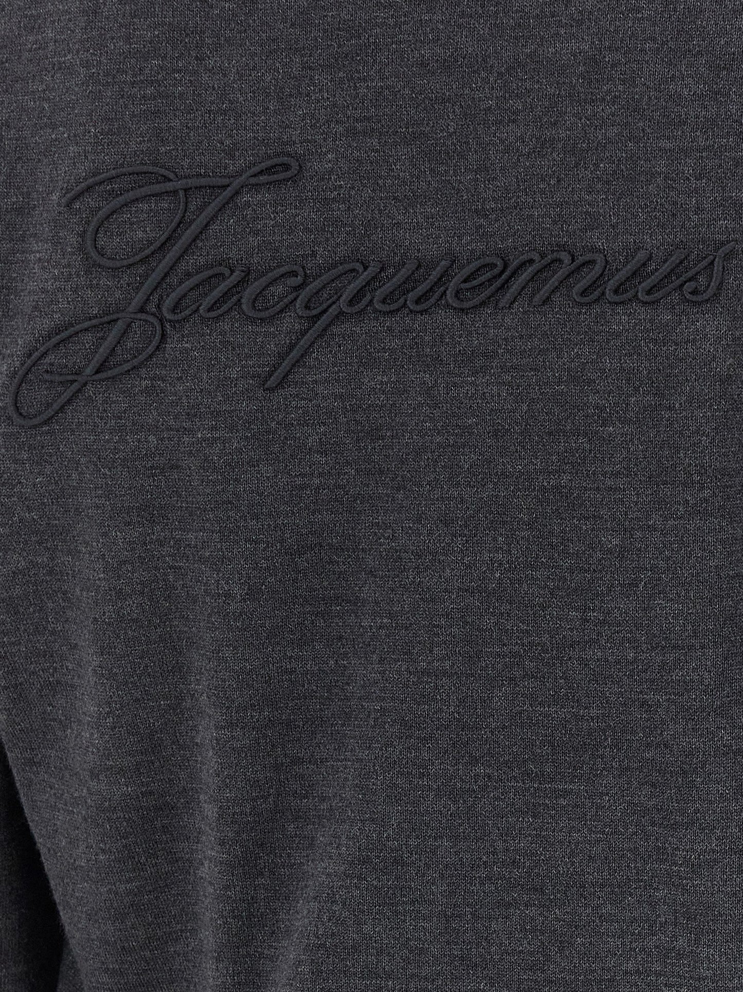 Jacquemus Knitwear - Le Cardigan Brodé | Gray Men’s