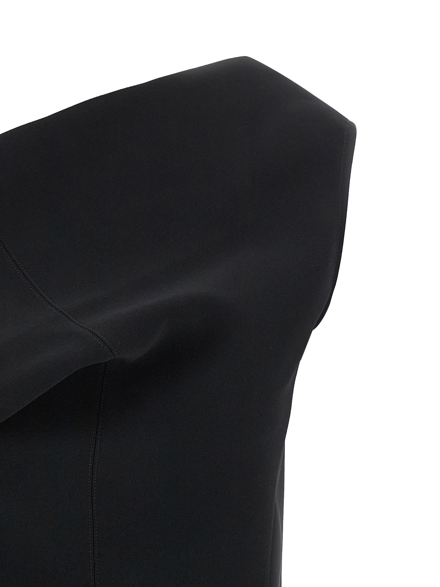 Jacquemus La Robe Pesce Courte Dress — Black Minidress