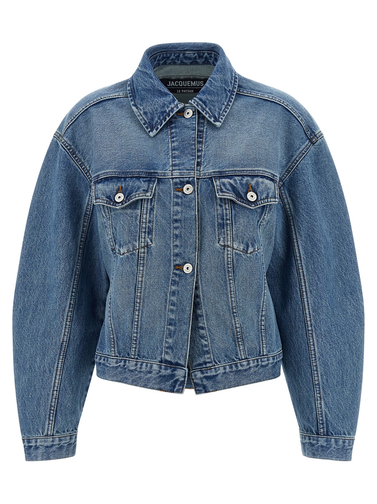 Jacquemus La Veste De-nimes Jacket — Blue Denim Jacket