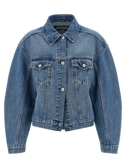 Jacquemus La Veste De-nimes Jacket — Blue Denim Jacket