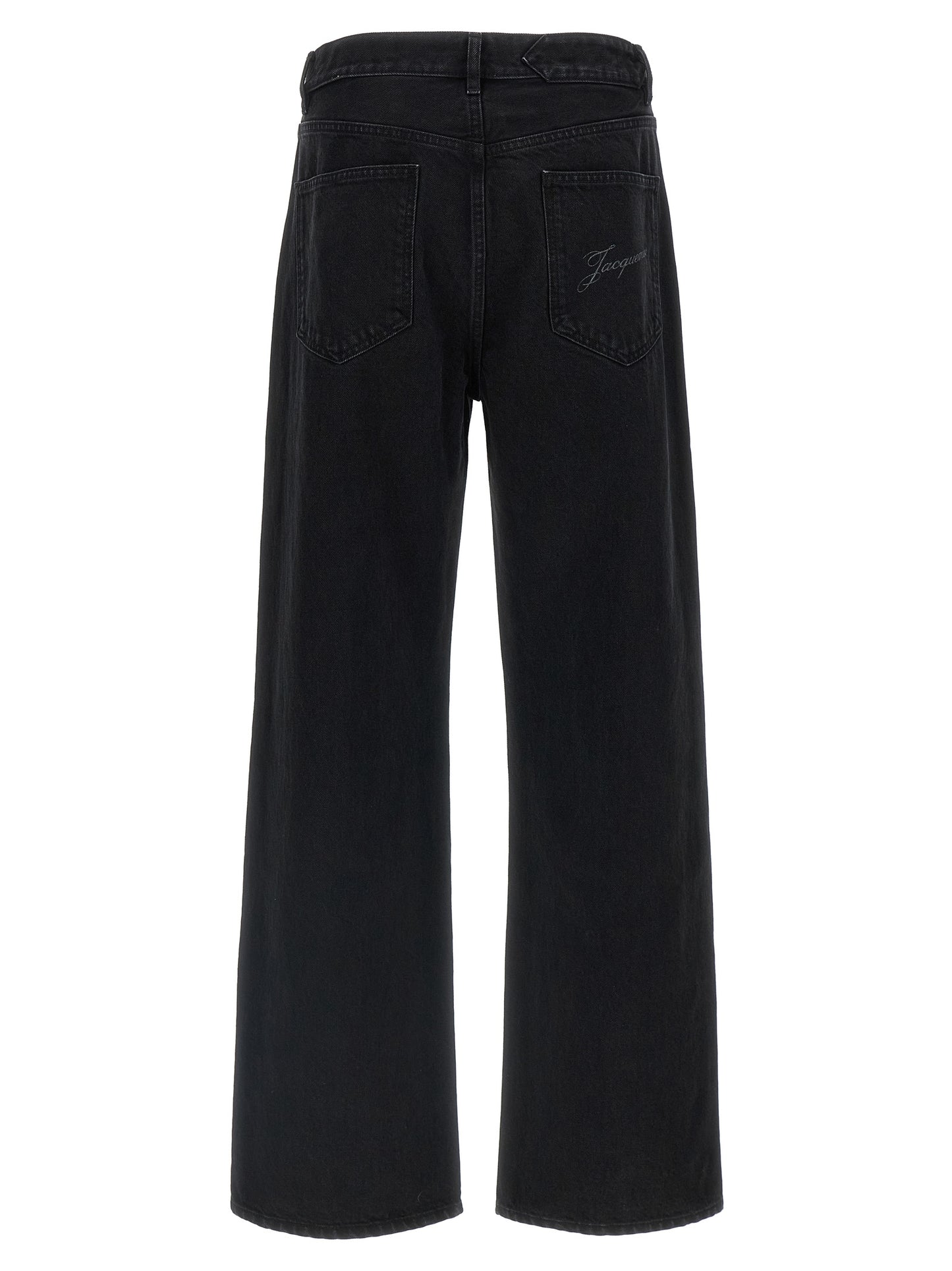 Jacquemus Jeans — Le De-nimes Droit Wide-Leg
