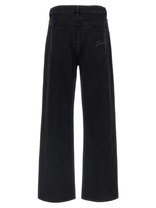 Jacquemus Jeans — Le De-nimes Droit Wide-Leg