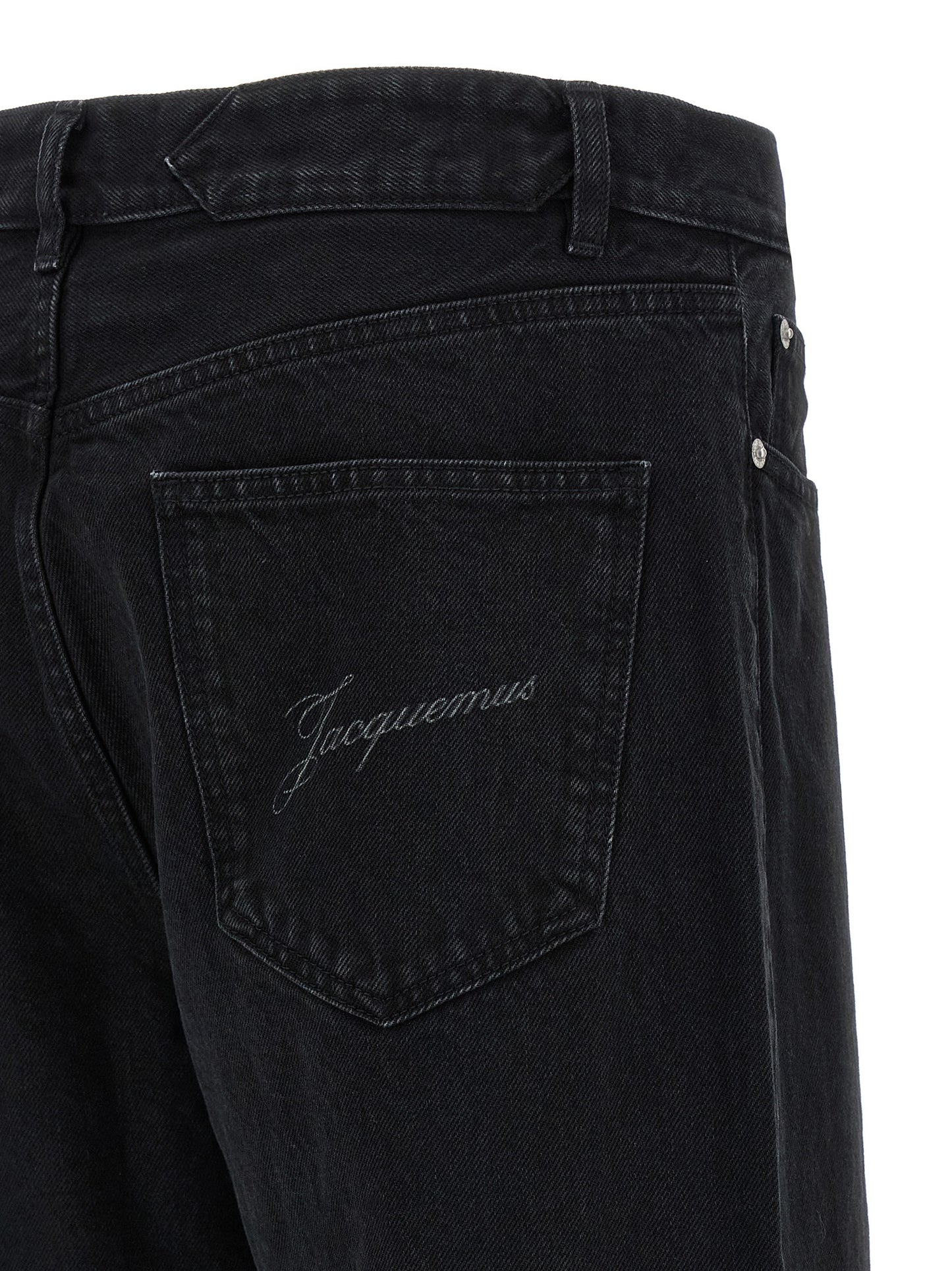 Jacquemus Jeans — Le De-nimes Droit Wide-Leg