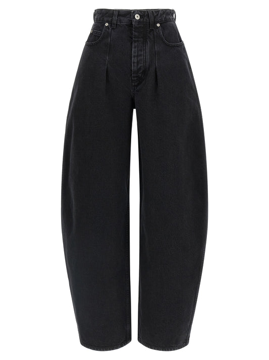 Jacquemus Le De-nîmes Ovalo Jeans — High-Waist Wide Leg