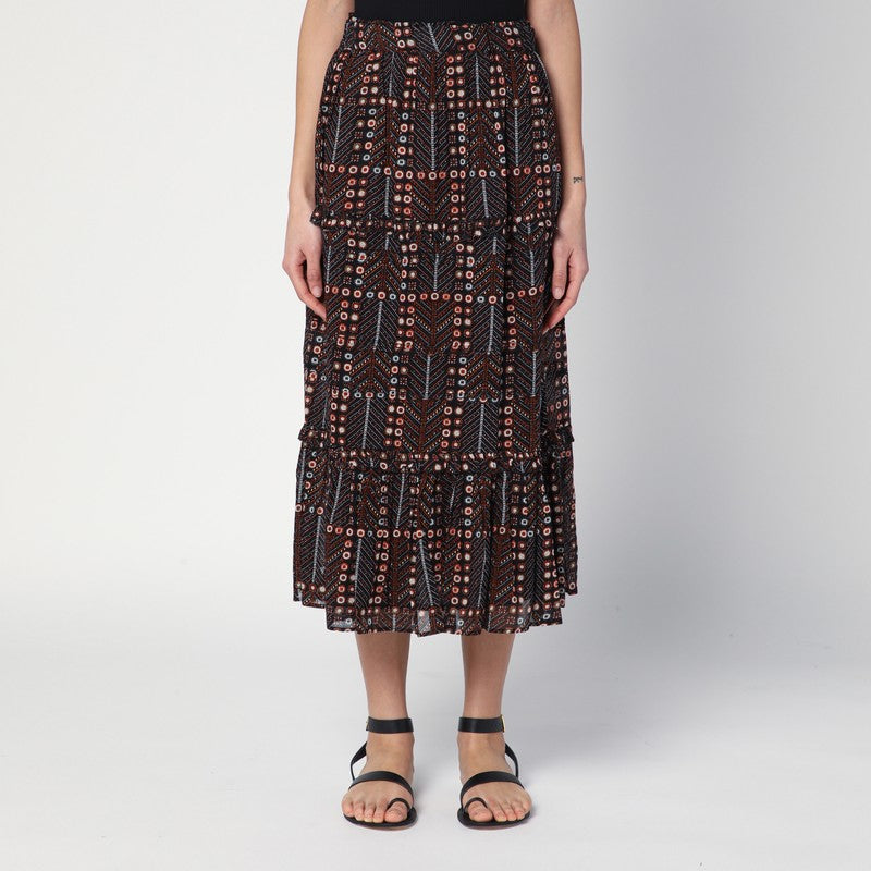 ISABEL MARANT Étoile Diya skirt in cotton voile