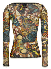 Jean Paul Gaultier Knitwear - Yellow Butterfly Cardigan