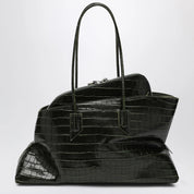 The Attico Dark green La Passeggiata medium bag