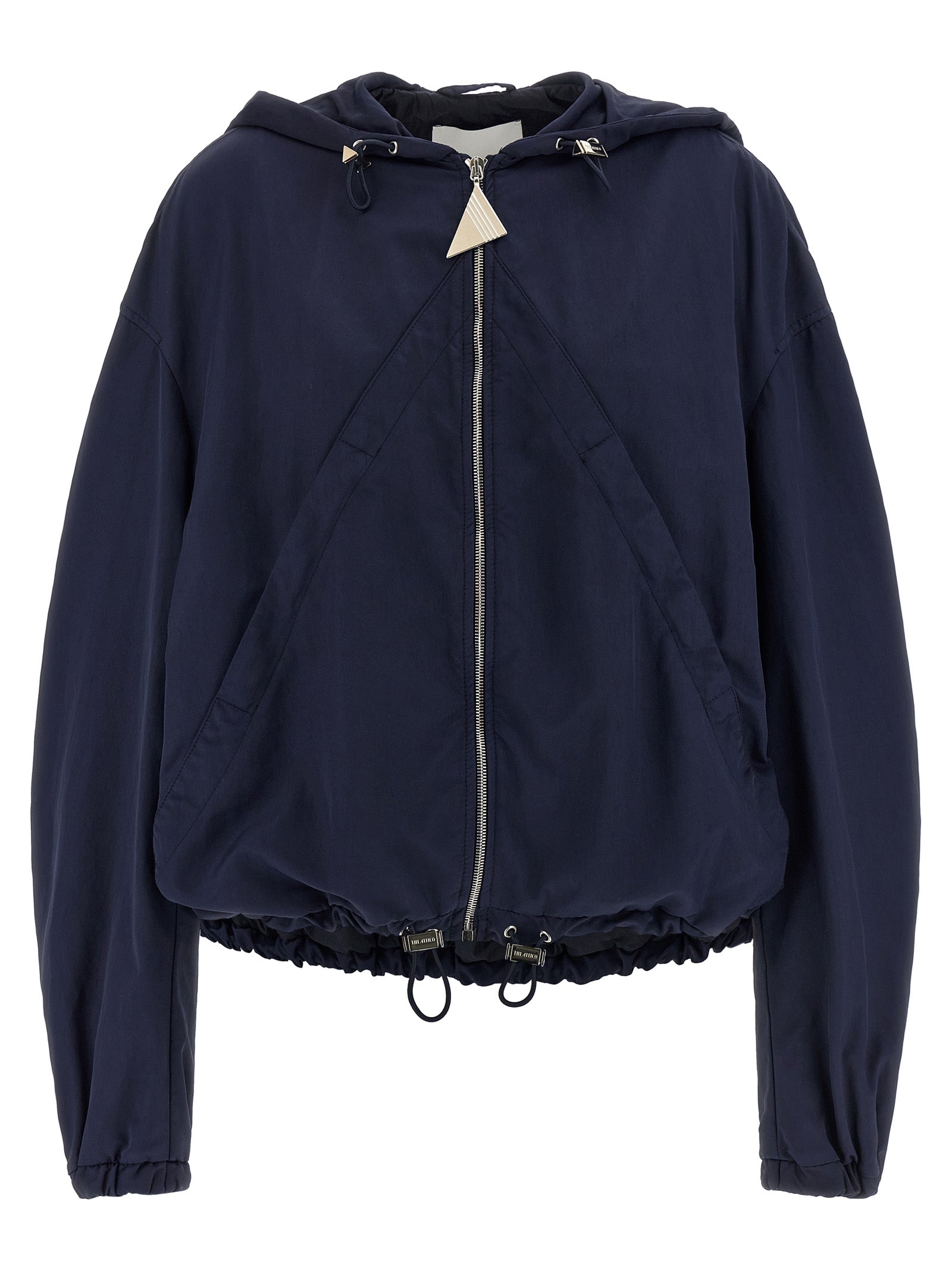 The Attico Hooded Bomber Jacket