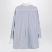 The Attico Light blue/white striped shirt Diana