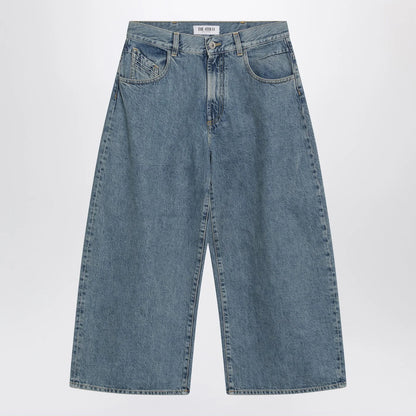 The Attico Light blue cropped jeans