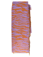 The Attico Il Primo Bagno Sarong Skirt — Beachwear