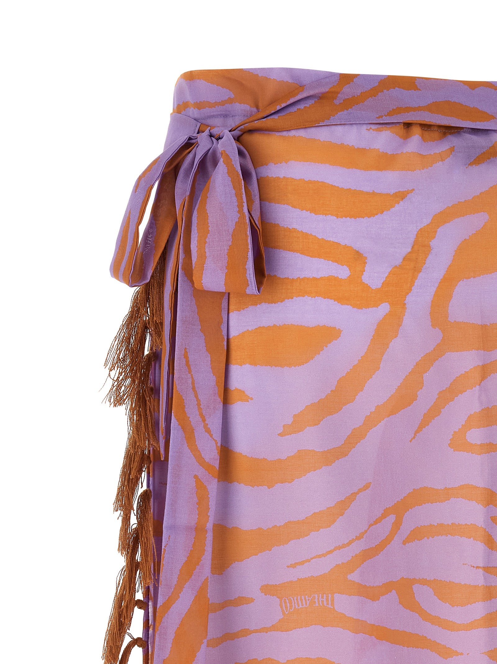 The Attico Il Primo Bagno Sarong Skirt — Beachwear