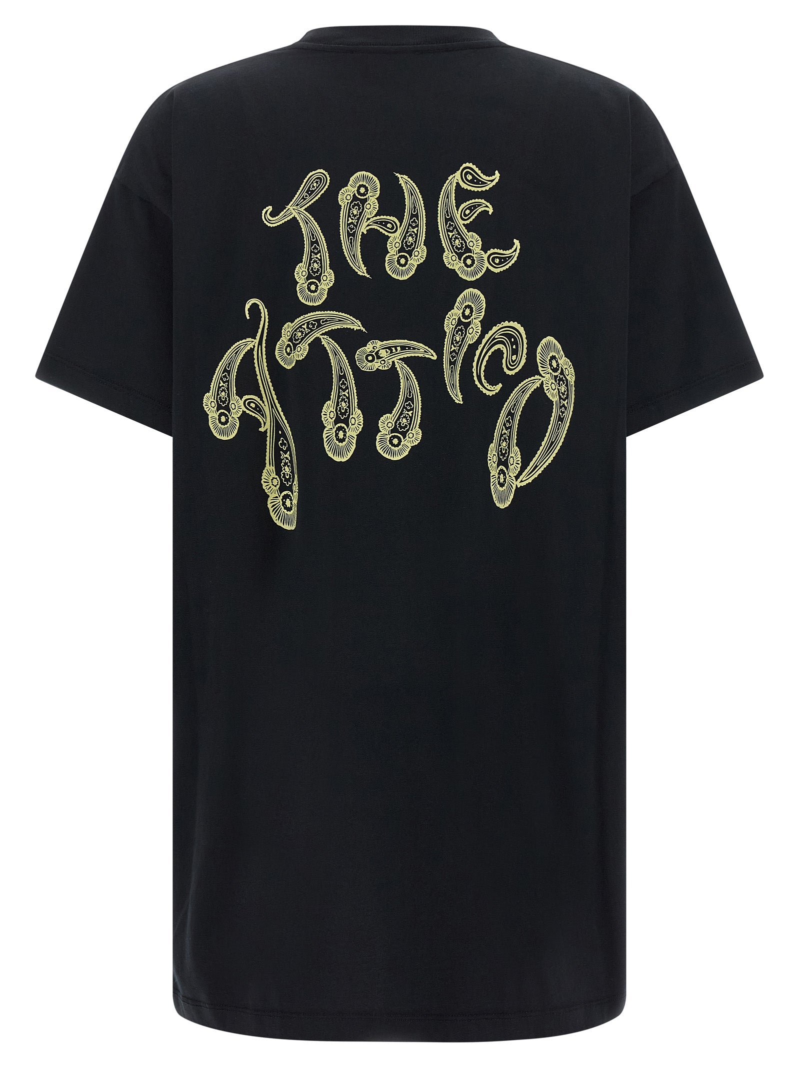 The Attico Il Primo Bagno T-shirt — Black Topwear