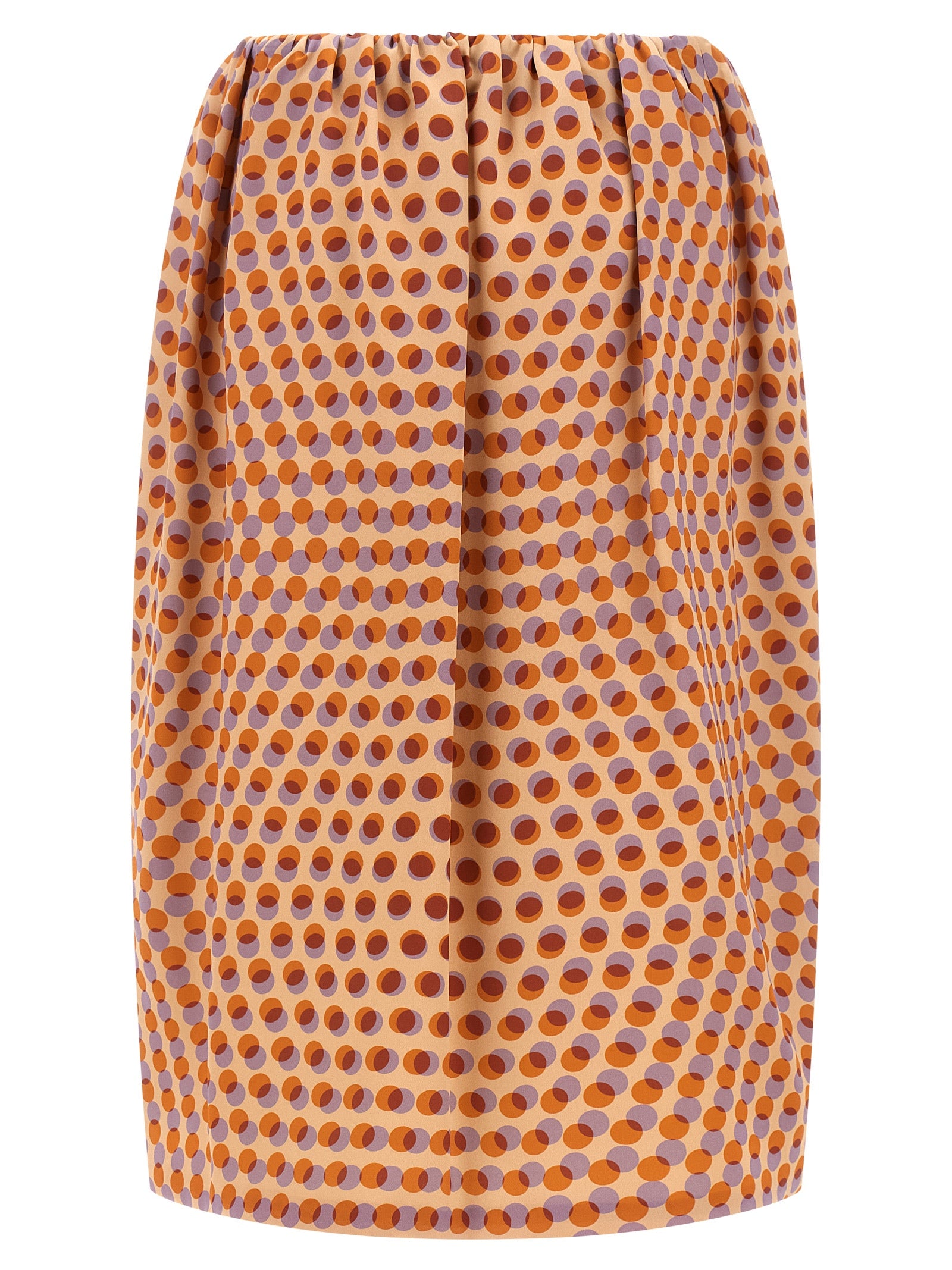 Dries Van Noten Saronga Bis Skirt — Polka Dot Silk