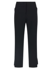 Dries Van Noten Posy Trousers — High-Waist Black