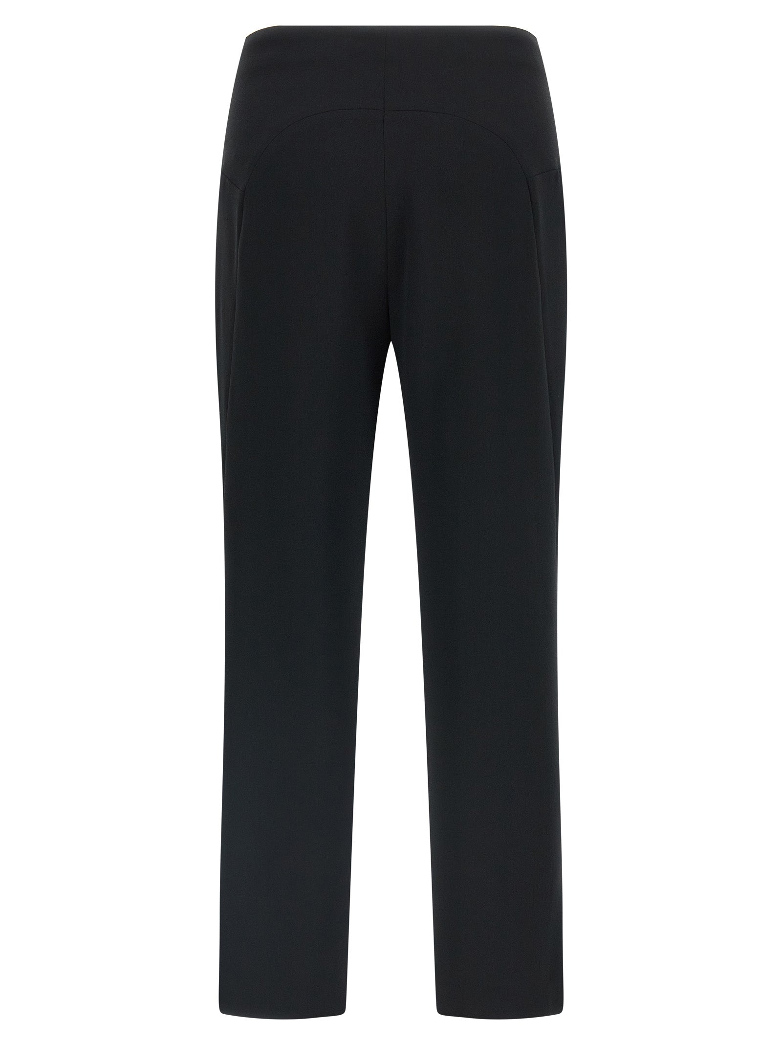 Dries Van Noten Posy Trousers — High-Waist Black