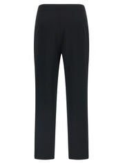 Dries Van Noten Posy Trousers — High-Waist Black