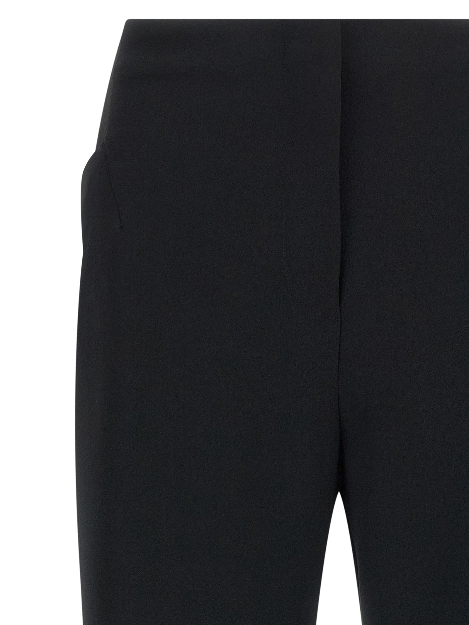 Dries Van Noten Posy Trousers — High-Waist Black