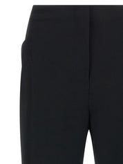 Dries Van Noten Posy Trousers — High-Waist Black