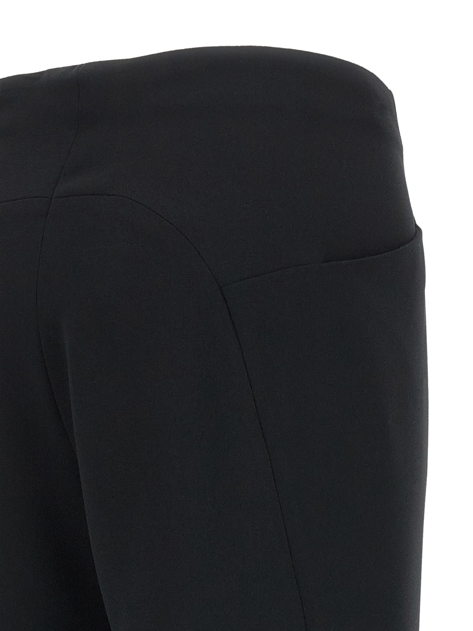 Dries Van Noten Posy Trousers — High-Waist Black