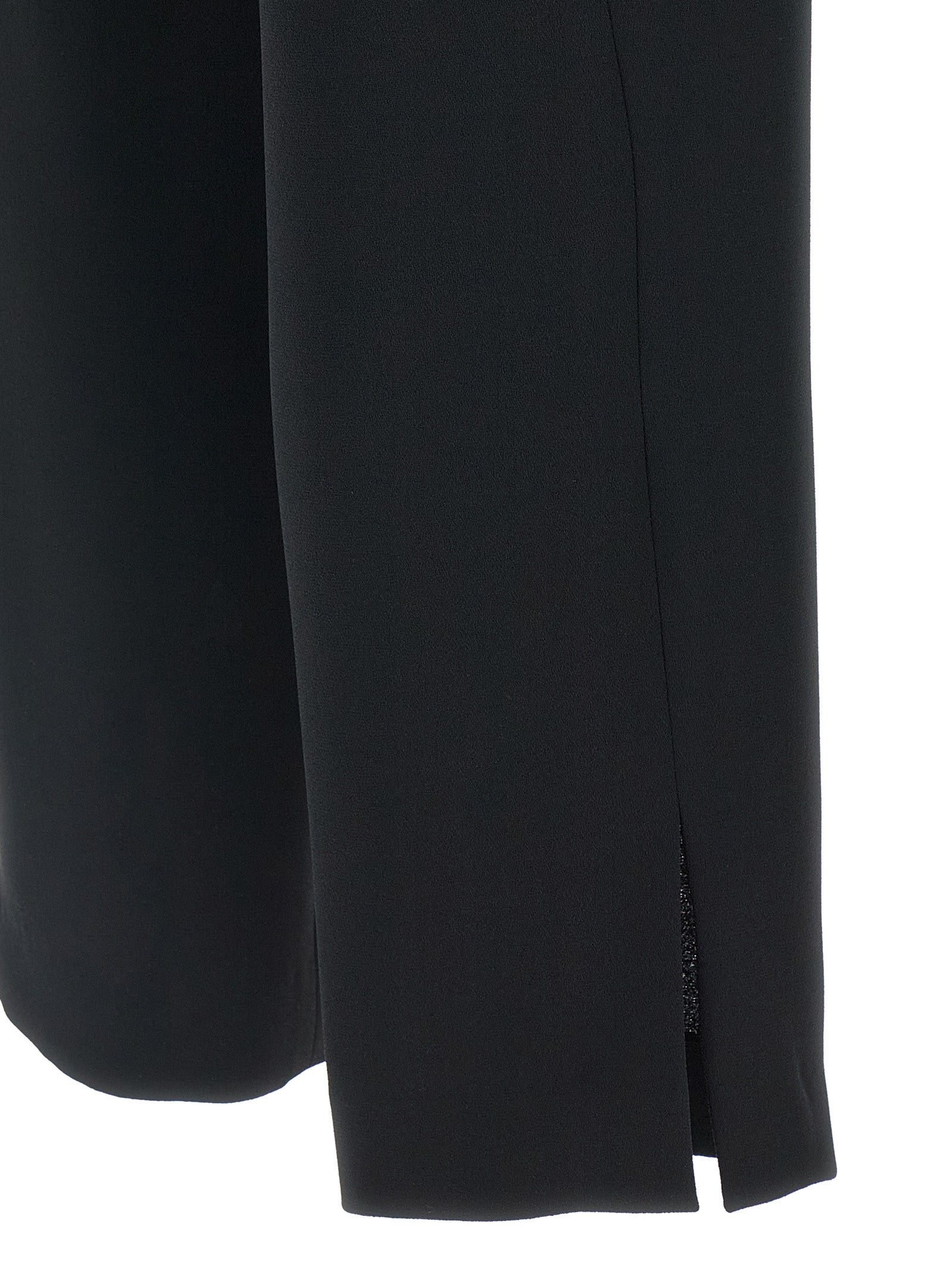 Dries Van Noten Posy Trousers — High-Waist Black