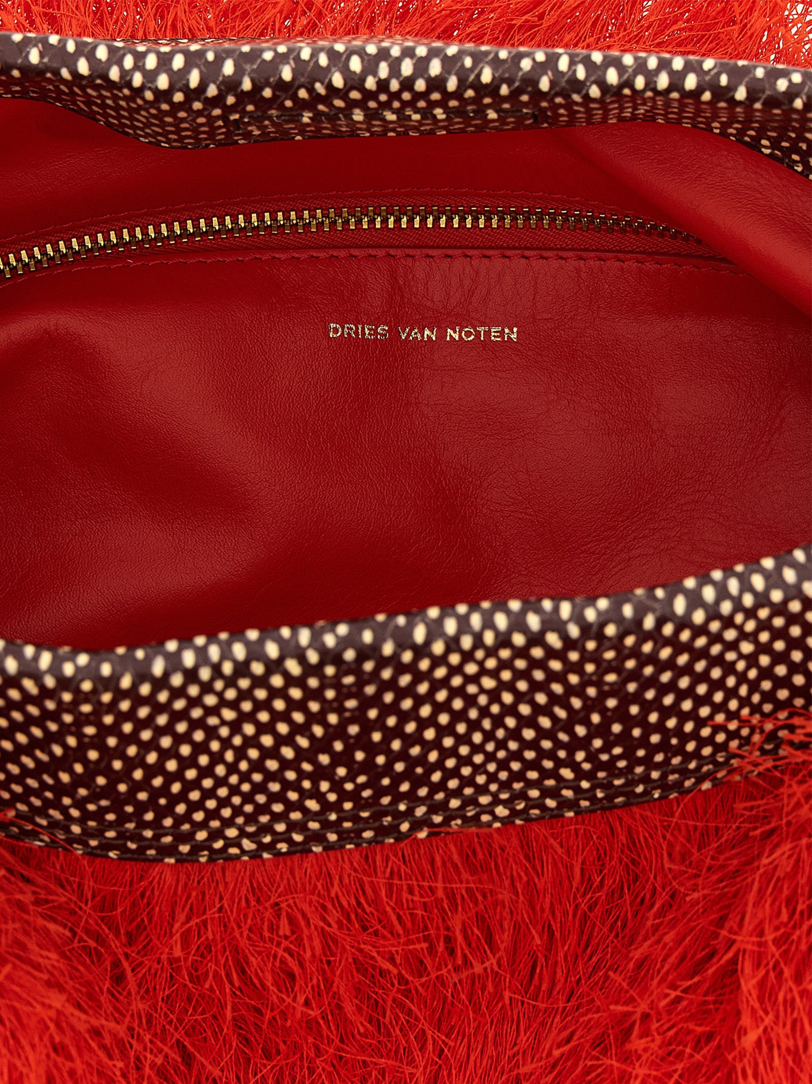 Dries Van Noten Fringed Clutch