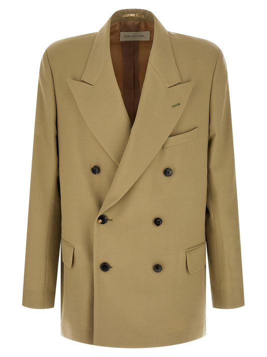 Dries Van Noten Bosier Blazer — Men's Green Jacket
