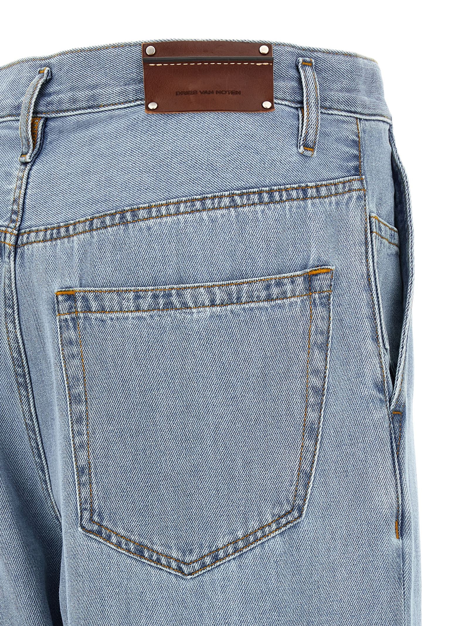 Dries Van Noten Jeans — Penning Den Wide Leg Jeans