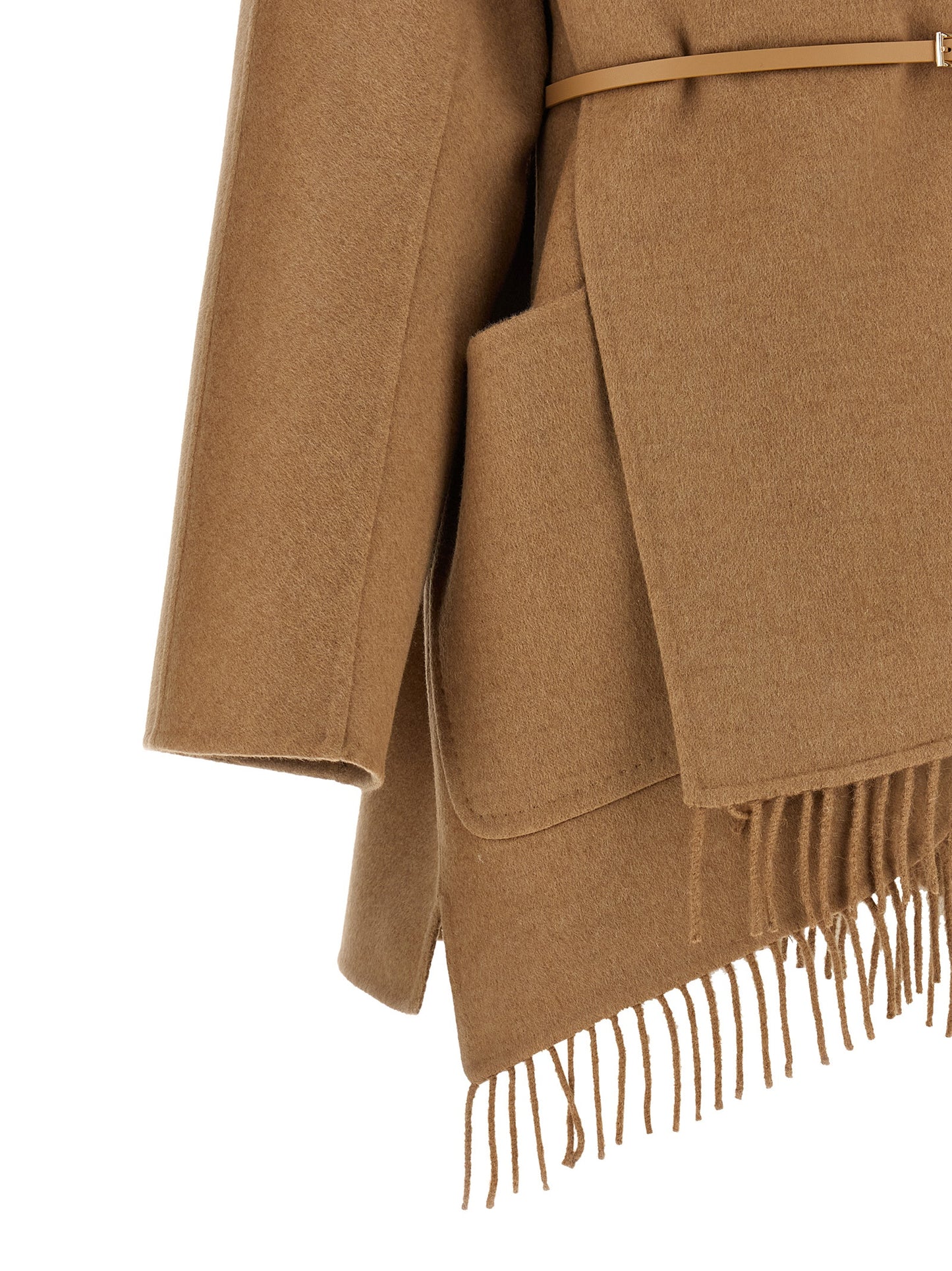 Max Mara Mxmabilita Coat — Women's Camel Wrap Coat