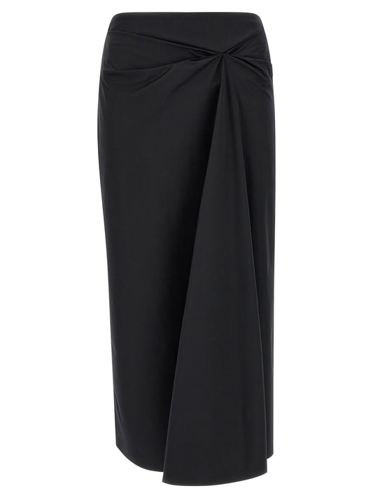 Max Mara Skirts — Mxmpaggi Midi Skirt in Black