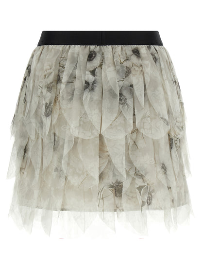 Max Mara Skirts — Mxstalco Mini Silk Skirt, Slim Fit