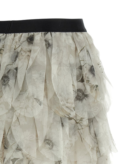 Max Mara Skirts — Mxstalco Mini Silk Skirt, Slim Fit