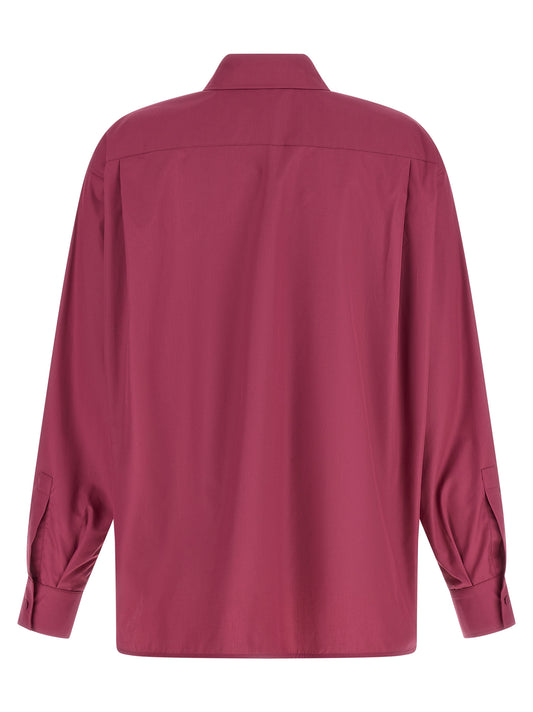 Max Mara Mxmtenue Shirt — Fuchsia Oversized Shirt