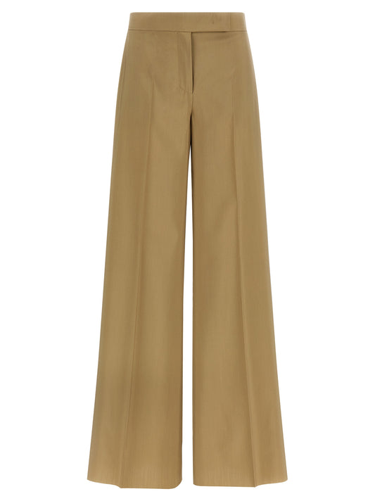 Max Mara Mxsbronte Trousers — Tailored Wide-Leg