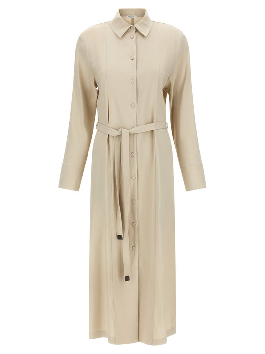Max Mara Mxpnordica Dress — Linen Shirt Dress