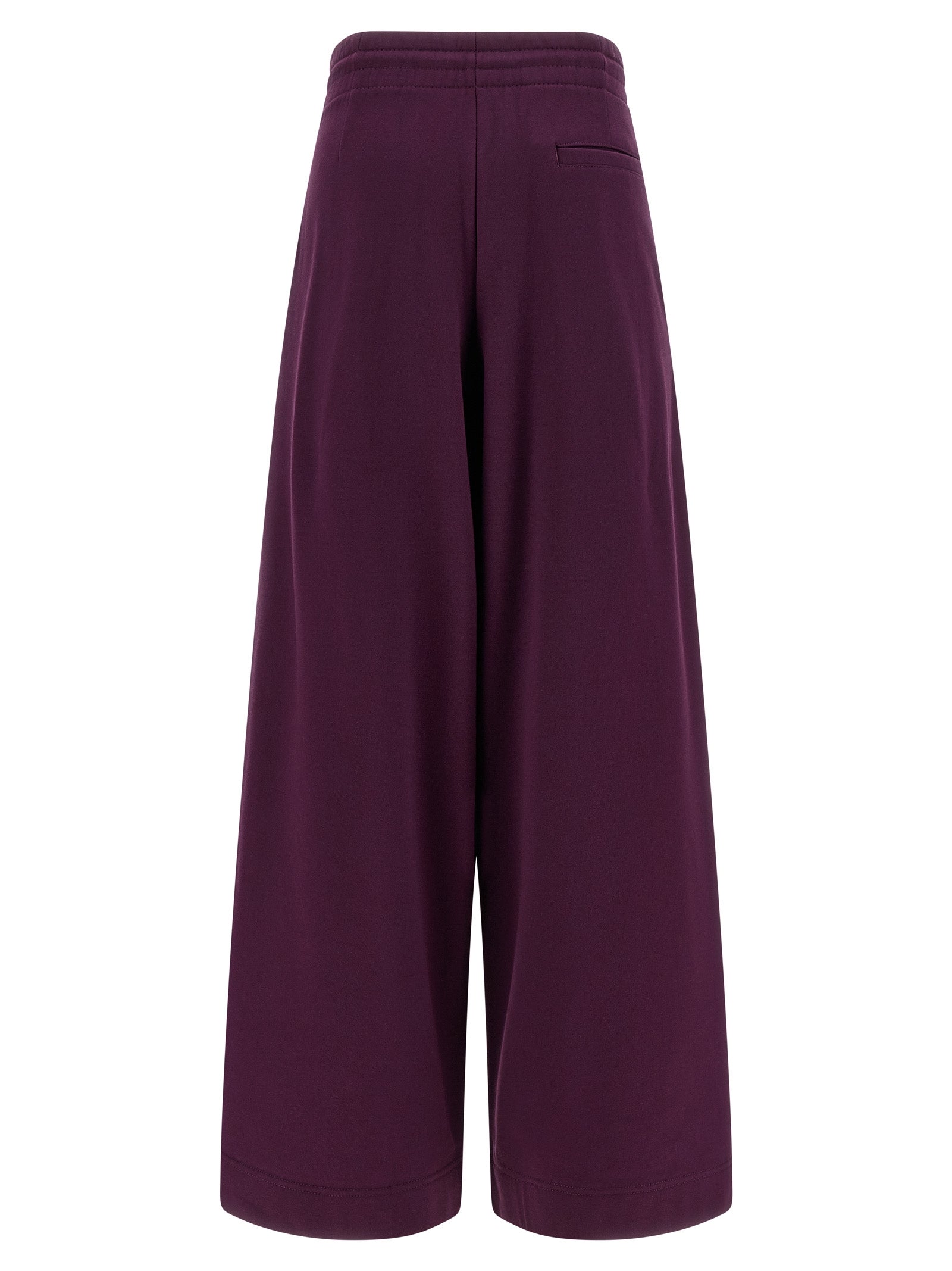 Dries Van Noten Hadium Trousers — High-Waist Purple