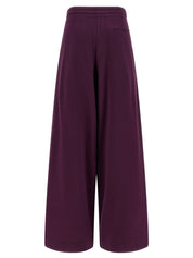 Dries Van Noten Hadium Trousers — High-Waist Purple