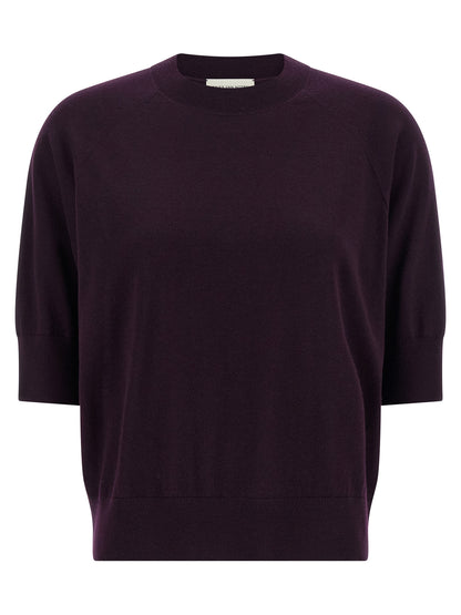Dries Van Noten Tuan Sweater — Purple Knitwear
