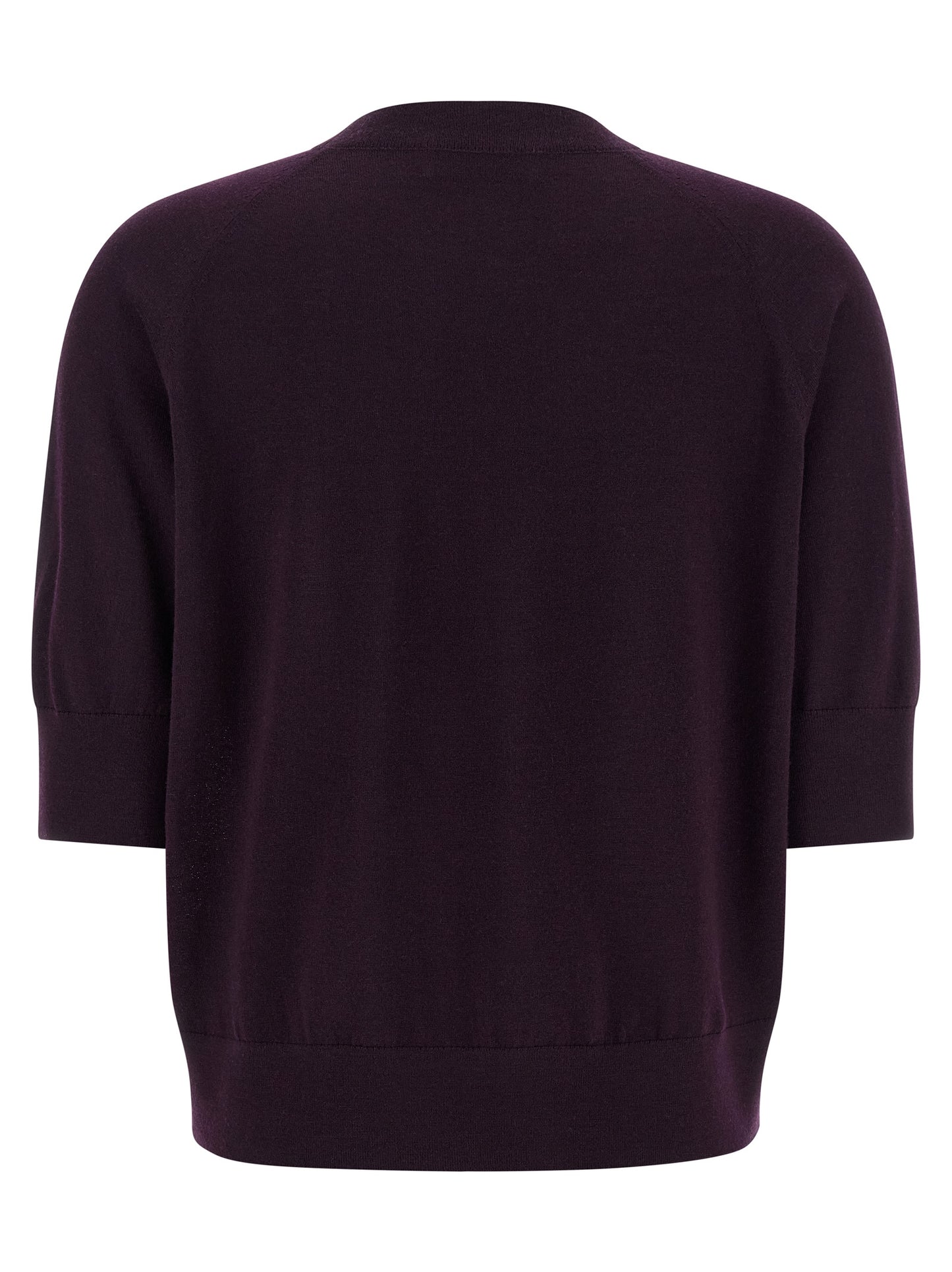 Dries Van Noten Tuan Sweater — Purple Knitwear