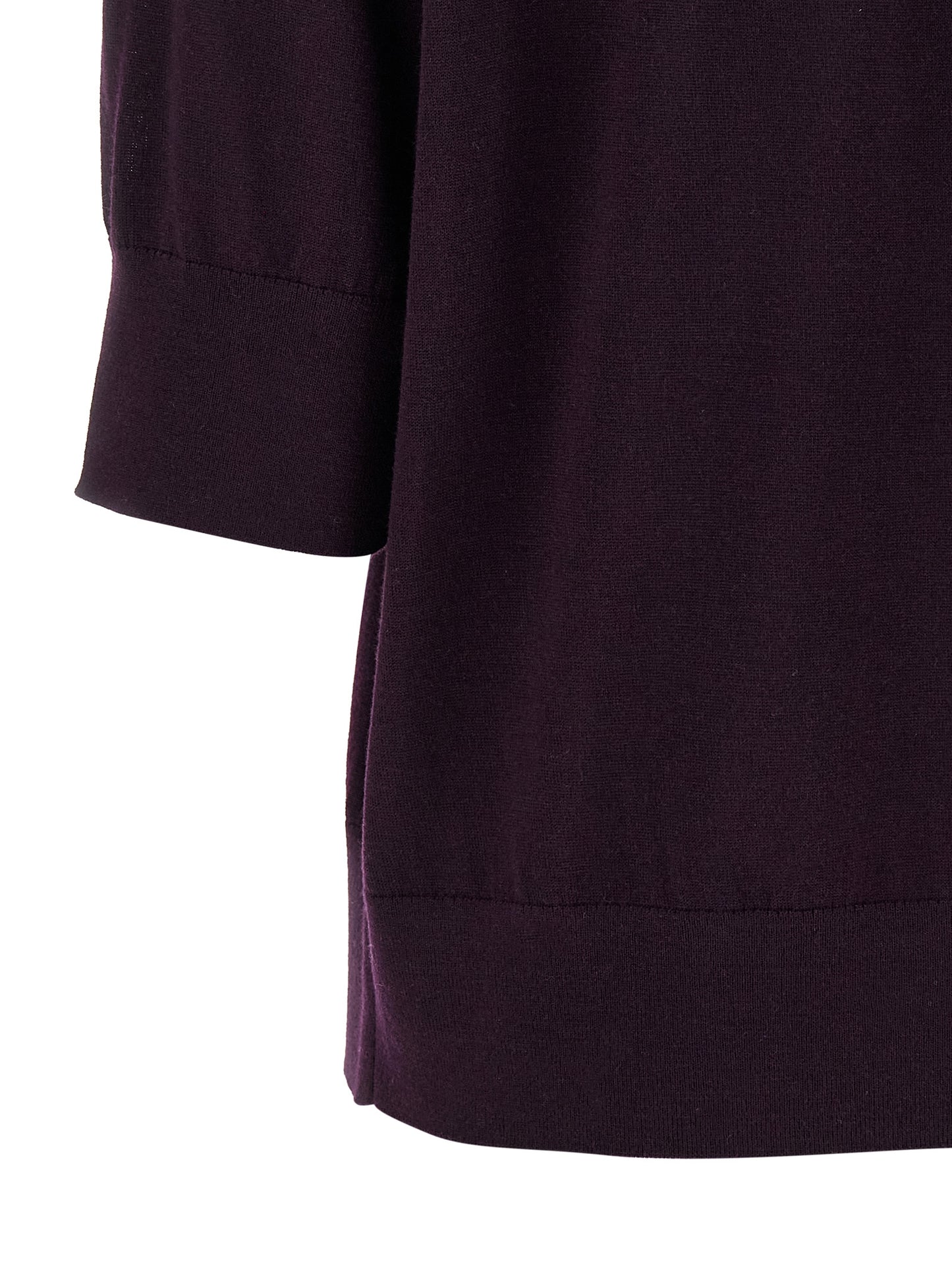 Dries Van Noten Tuan Sweater — Purple Knitwear