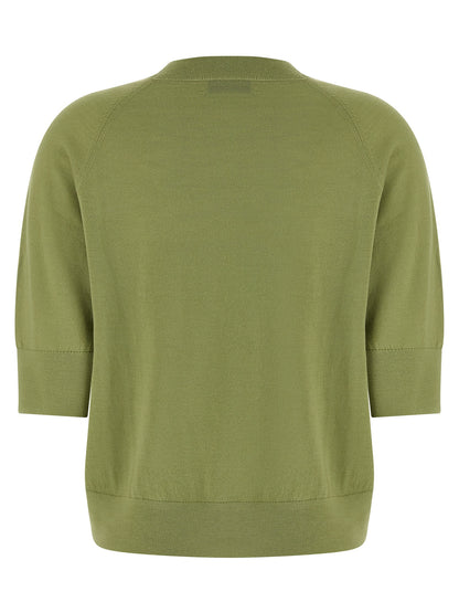 Dries Van Noten Tuan Sweater — Green Knitwear (Women)