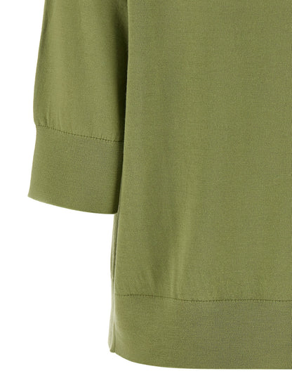 Dries Van Noten Tuan Sweater — Green Knitwear (Women)